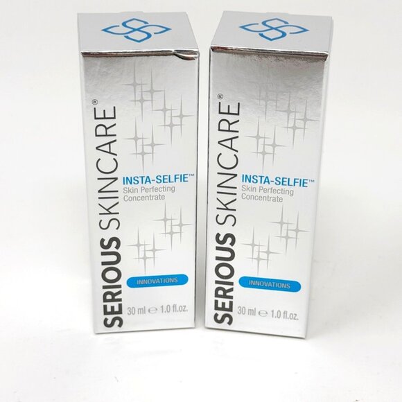 Lot of 2 Serious Skincare Insta-Selfie Skin Perfecting Concentrate 1 Fl Oz NEW - Picture 1 of 6
